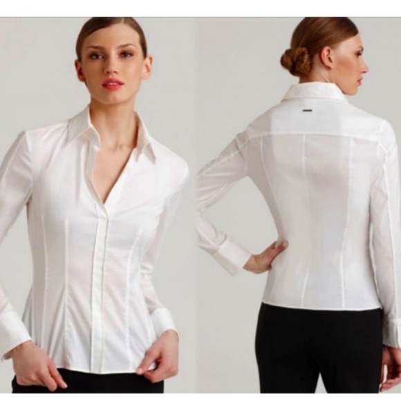 Hugo Boss Bashina Side Zip Blouse - Picture 1 of 16